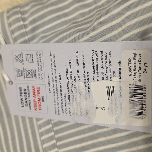 Merino Kids Go Go Sleep Sack - Picture 10 of 10